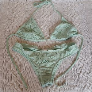 Mossimo mint bikini set M/L